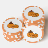 Kürbisfamilie Pokerchips (Stapel)