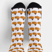 Kürbisfamilie Socken (Oben)