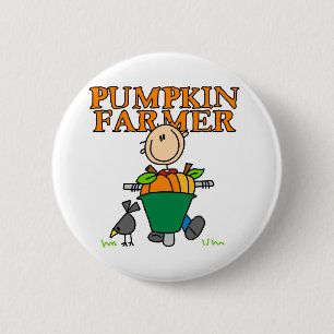 Kürbisfarmer Button