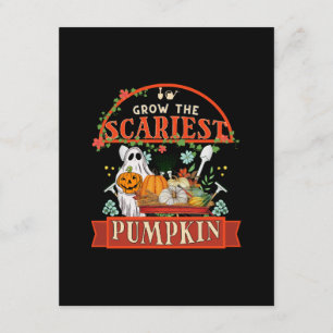 Kürbisfarmer Halloween Begleitkarte