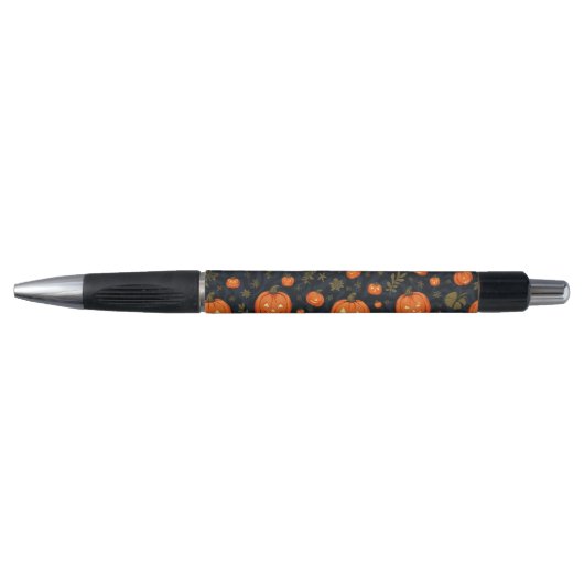 Kürbisfeder Kugelschreiber (Vorderseite)