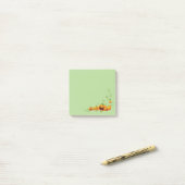 Kürbisfeld 7,5 cm x 7,5 cm Post-it® Notizen (Auf Schreibtisch)