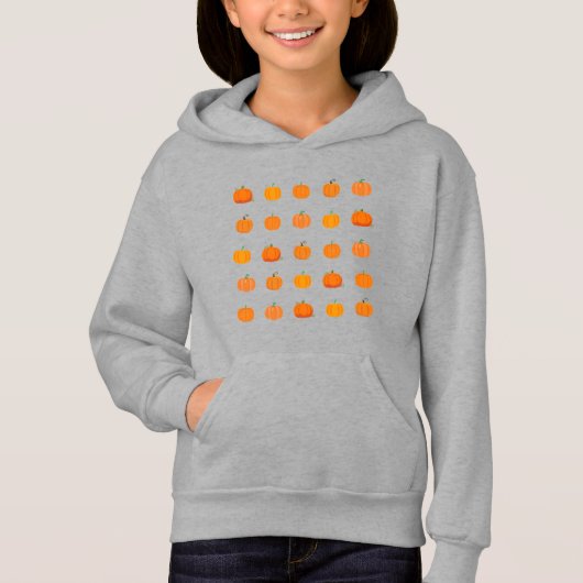 Kürbisfeld Hoodie (Vorderseite)