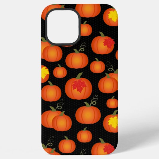 Kürbisfeld iPhone Hülle (Rückseite)