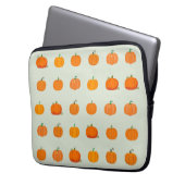 Kürbisfeld Laptopschutzhülle (Vorderseite Links)