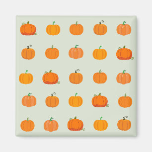 Kürbisfeld Magnet