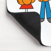 Kürbisfeld Mousepad (Ecke)