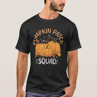 Kürbisfeld-Trupp Spaß Herbst T-Shirt