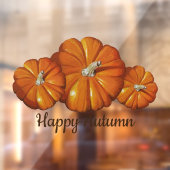 Kürbisfenster Fensteraufkleber (Blatt 2)