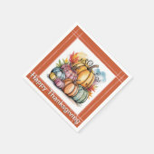 Kürbisfest Serviette (Ecke)