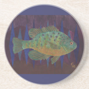 Kürbisfisch Untersetzer