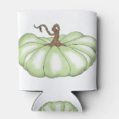 Kürbisflach grün dosenkühler (Rückseite)