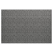 Kürbisfleck-Streifen - Tonales Anthrazitgrau Stoff (Yard (91,4 cm))