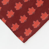 Kürbisflockendecke Fleecedecke (Ecke)