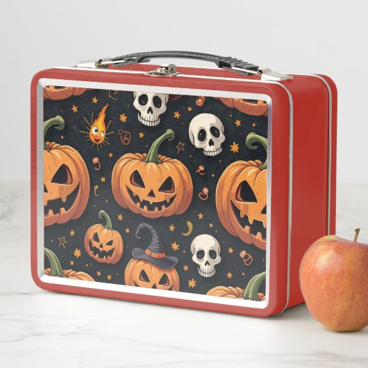 Kürbisfüßler Metall Brotdose (Beispiel)