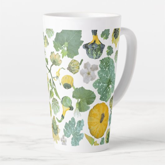 Kürbisgarten milchtasse (Rechte Ecke)