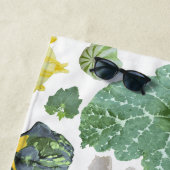 Kürbisgarten  strandtuch (Beispiel)