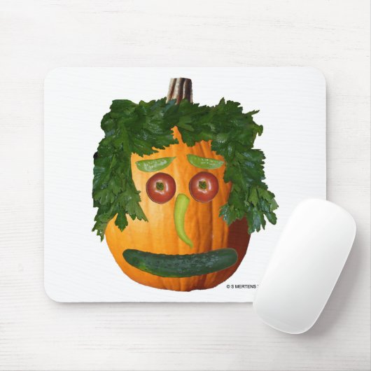 Kürbisgefecht entschneiden mousepad (Mit Mouse)