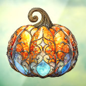 Kürbisgefestigte Glasfenster Fensteraufkleber (Blatt 3)