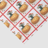 Kürbisgeflecht Seidenpapier (Ausschnitt)