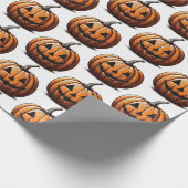 Kürbisgeist Geschenkpapier (Ecke)