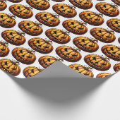 Kürbisgeist Geschenkpapier (Ecke)