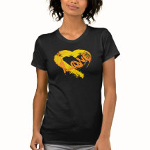 Kürbisgekocht mit Liebe Herzklopfen T - Shirt