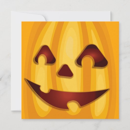 Kürbisgemälde, die Halloween-Design lächeln (Vorderseite)