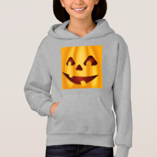 Kürbisgemälde, die Halloween-Design lächeln Hoodie