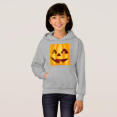 Kürbisgemälde, die Halloween-Design lächeln Hoodie (Vorne ganz)