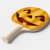 Kürbisgemälde, die Halloween-Design lächeln Tischtennis Schläger (Vorderseite)