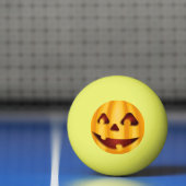 Kürbisgemälde, die Halloween-Design lächeln Tischtennisball (Netto)