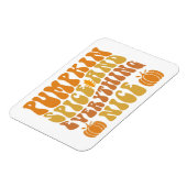 Kürbisgeruch und alles Gute Magnet (Linke Seite)