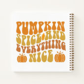 Kürbisgeruch und alles Gute Notizblock (Rückseite)