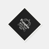 Kürbisgeruch und alles Gute Serviette (Ecke)