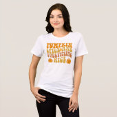 Kürbisgeruch und alles Gute Tri-Blend Shirt (Vorderseite voll)