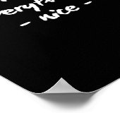 Kürbisgeruch und alles ist sehr schön poster (Ecke)