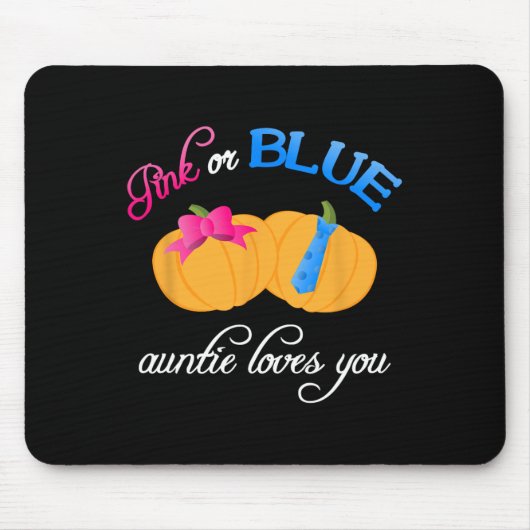 Kürbisgeschlecht offenbart Lieben, die Sie fallen Mousepad (Vorne)