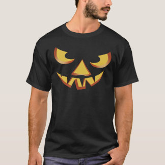 Kürbisgesicht 3 zu Halloween T-Shirt