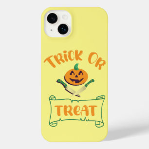 Kürbisgesicht Halloween oder Kreuzknochen probiere iPhone 14 Plus Hülle