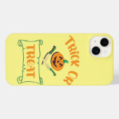 Kürbisgesicht Halloween oder Kreuzknochen probiere iPhone Hülle (Rückseite (Horizontal))