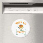 Kürbisgesicht Halloween oder Kreuzknochen probiere Magnet (In Situ (Geschirrspüler))