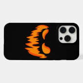 Kürbisgesicht iPhone Hülle (Rückseite (Horizontal))