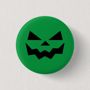 Kürbisgesicht Jack-o-Lantern Button