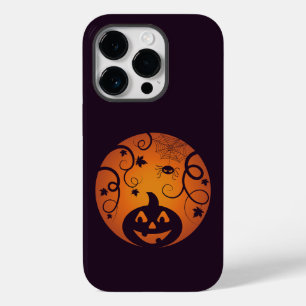 Kürbisgesicht und Spinne der Kürbislaterne Hallowe Case-Mate iPhone 14 Pro Hülle
