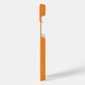 Kürbisgesicht und Spinne der Kürbislaterne Hallowe iPhone Hülle (Linke Seite)