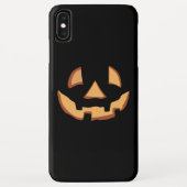 Kürbisgesicht zu Halloween Case-Mate iPhone Hülle (Rückseite)