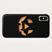 Kürbisgesicht zu Halloween Case-Mate iPhone Hülle (Rückseite (Horizontal))