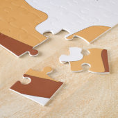 Kürbisgesicht zu Halloween Puzzle (Seite)