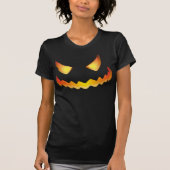 Kürbisgesicht zu Halloween.. T-Shirt (Vorderseite)